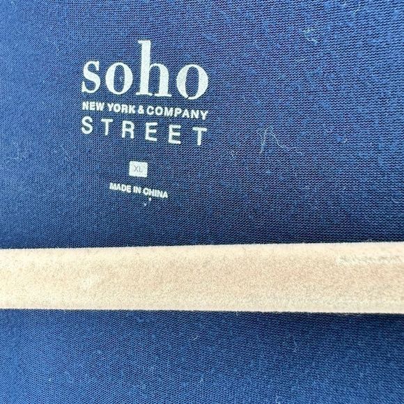 Soho Street NY and Company Navy Maxi, Size XL - Picture 3 of 3